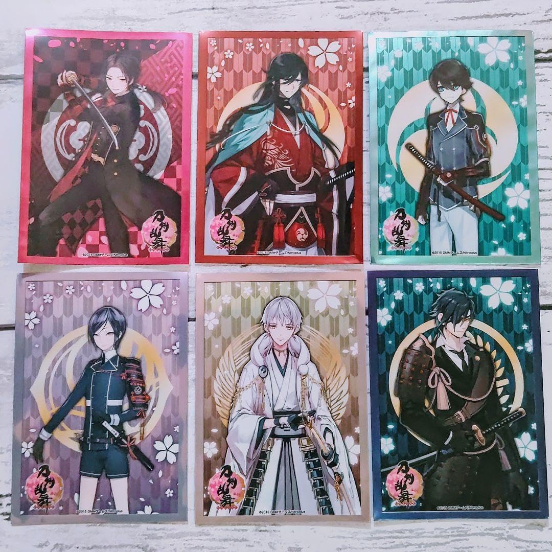 刀剣乱舞、スリーブ Amazon.co.jp: 刀剣乱舞 ヴァンガード スリーブ 6枚 : 文房具